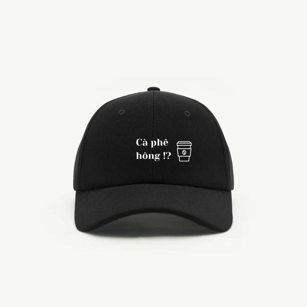 "Cà Phê Hong !?" Embroidered Hat