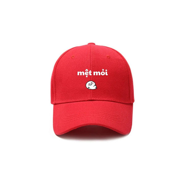 "Mệt Mỏi" Embroidered Hat