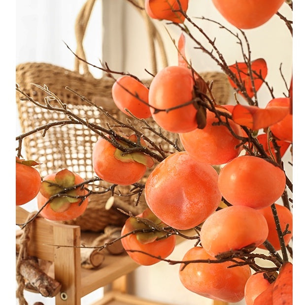 Artificial Persimmon with Long Branch