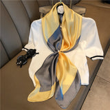 2-Color Satin Scarf