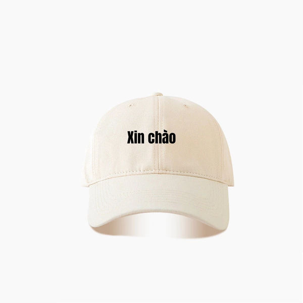 "Xin Chào" Embroidered Hat