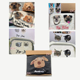 Custom Picture Pet Embroidered Tote Bag