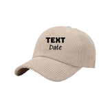 Custom Embroidered Vetvet Baseball Cap