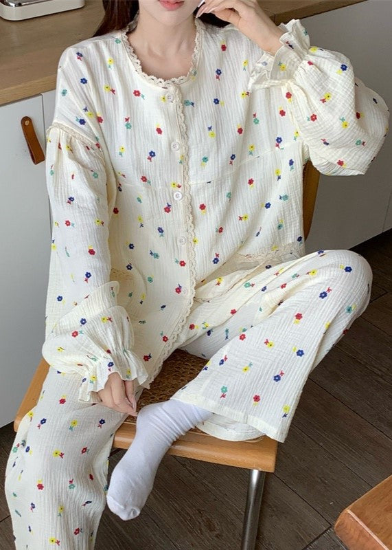 Sweet Printed Pajamas