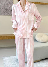 Gradient Long Sleeve Pajamas Set