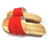 Wooden Clogs With 2cm High Sole
