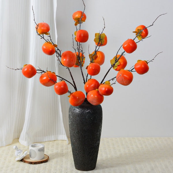 Artificial Persimmon with Long Branch
