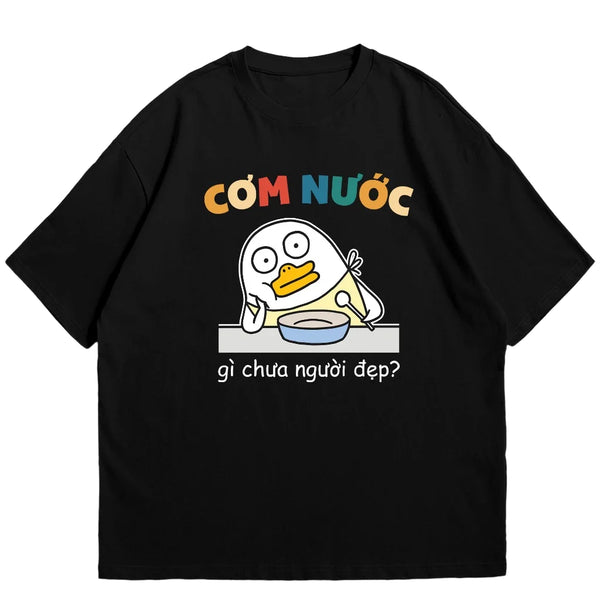 Áo Thun Cơm Nước Gì Chưa Người Đẹp