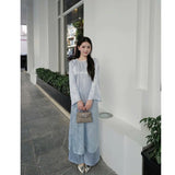 Baby Blue Modernized Ao Dai