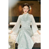 Baby Pink Modernized Ao Dai
